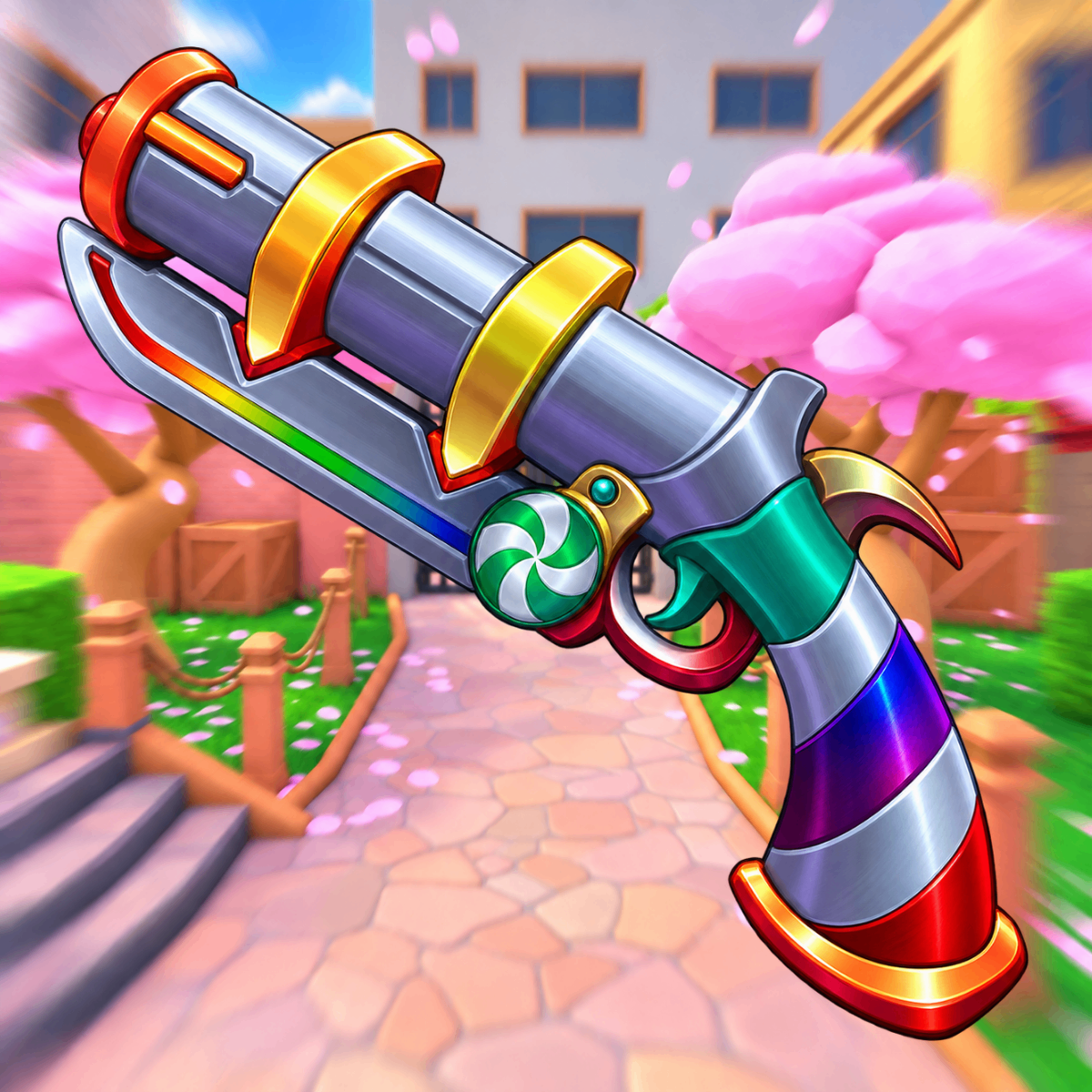 Chroma Swirly Gun